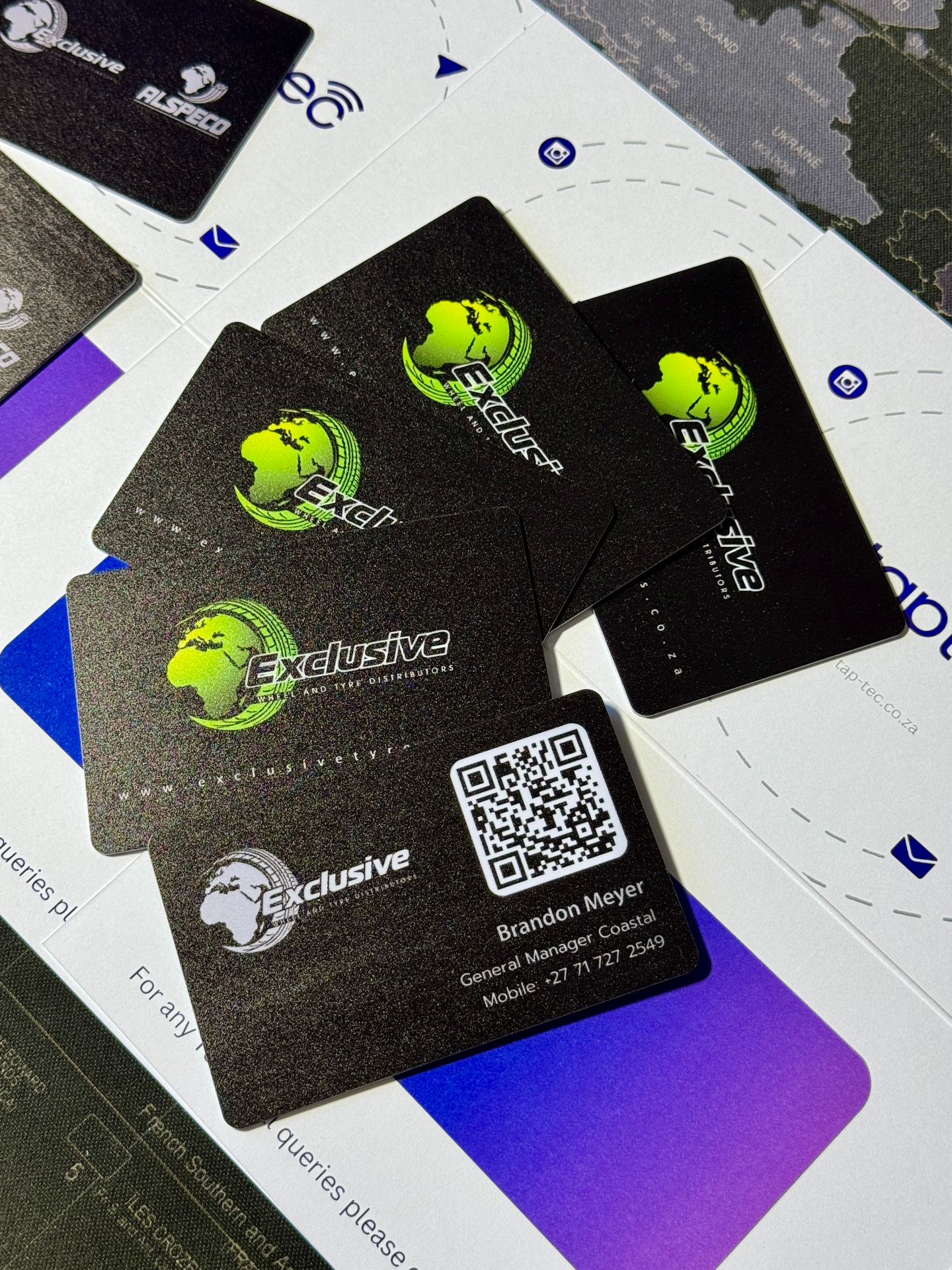 Custom PVC NFC business cards